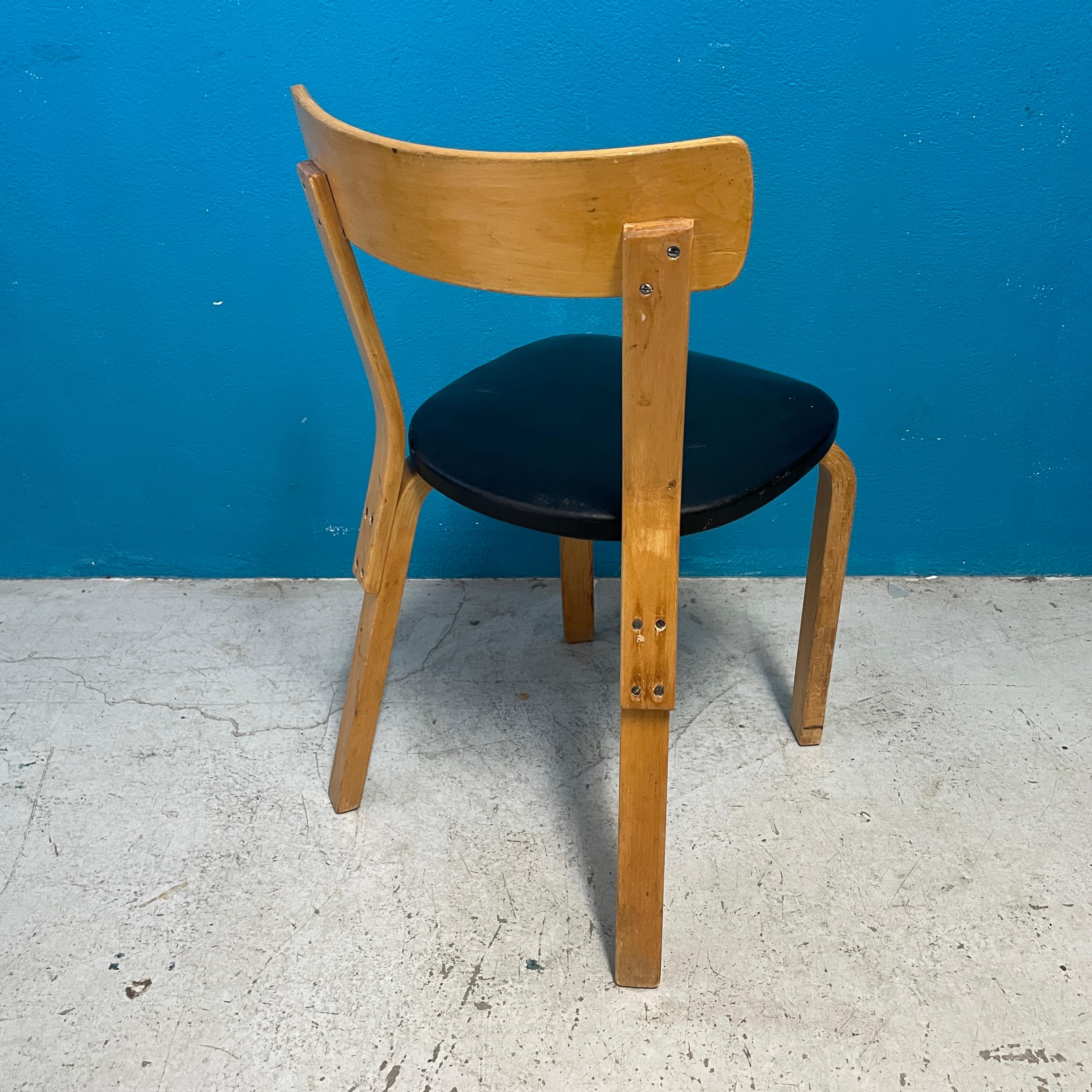 Scandinavian Modern Vintage Version of Chair model by Alvar Aalto, Finland