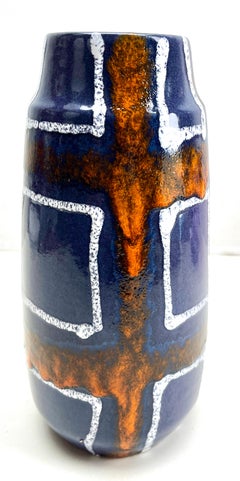 Vintage Vessel Fat Lava Made in W-Germany in Excellent Condition, 1970s