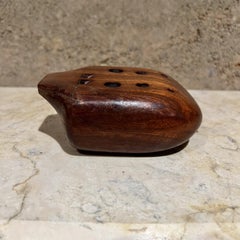 Vintage Vessel Flute Wood Instrument Ocarina Music