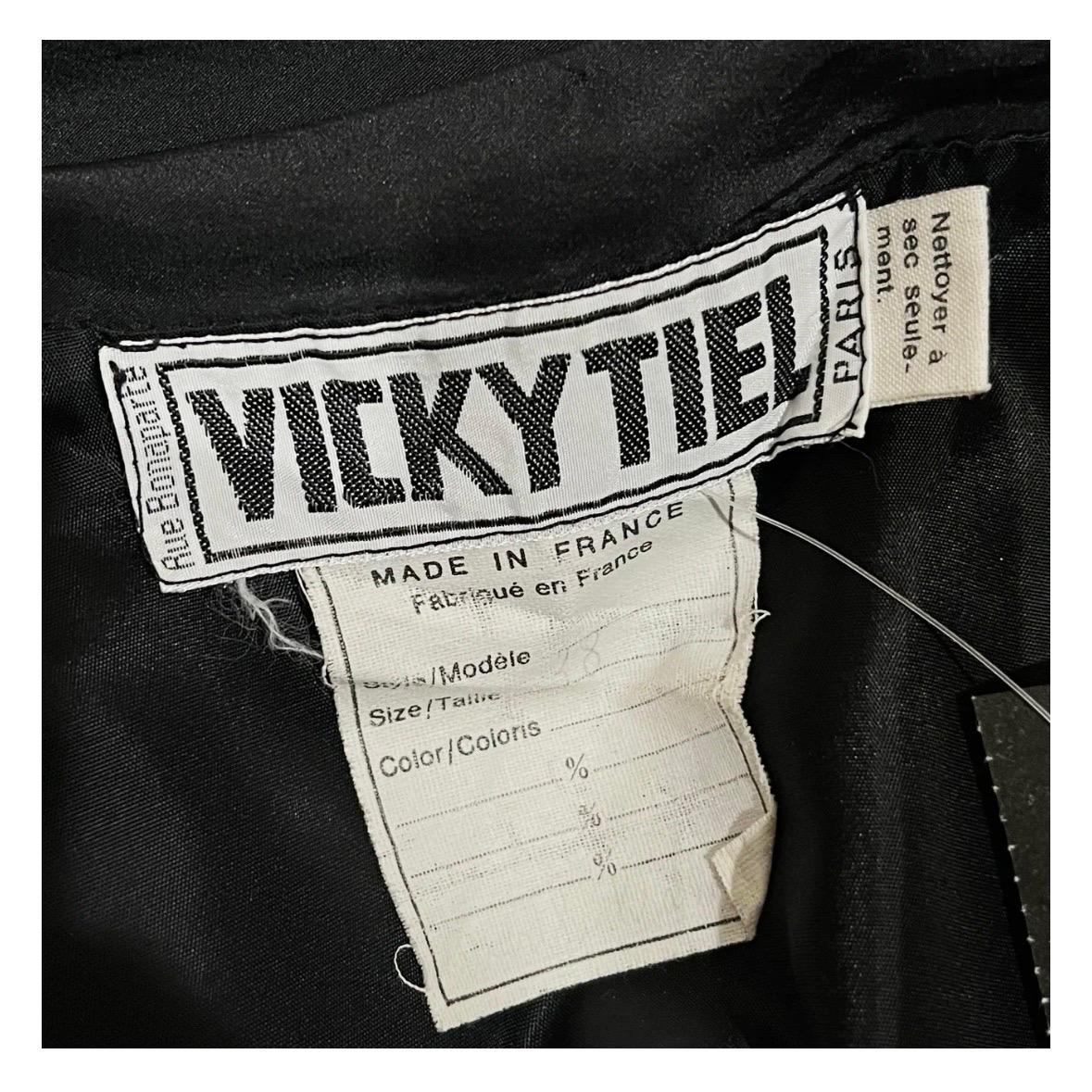 Vintage Vicky Tiel Gathered Strapless Dress For Sale 1
