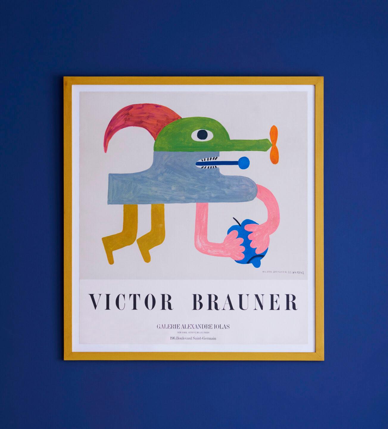 Victor Brauner
France, 1948

Vintage original limited edition exhibition poster from 