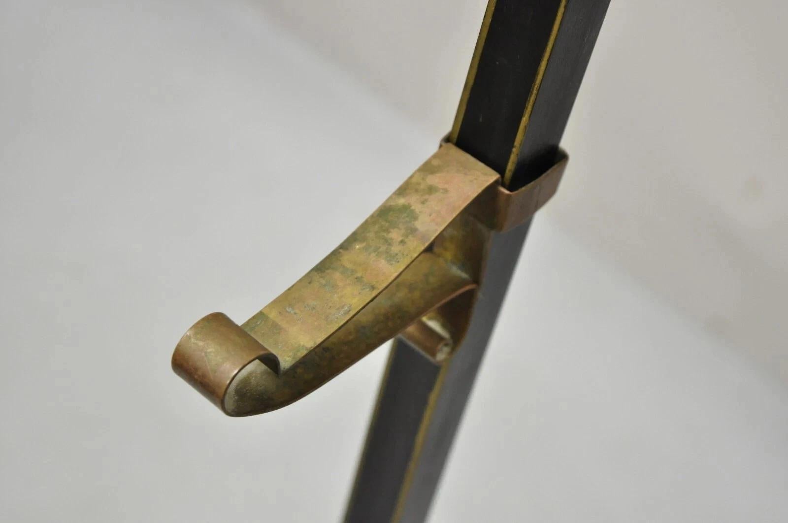 Caballete de pintura de estilo victoriano Aesthetic Movement negro ebonizado en venta 1