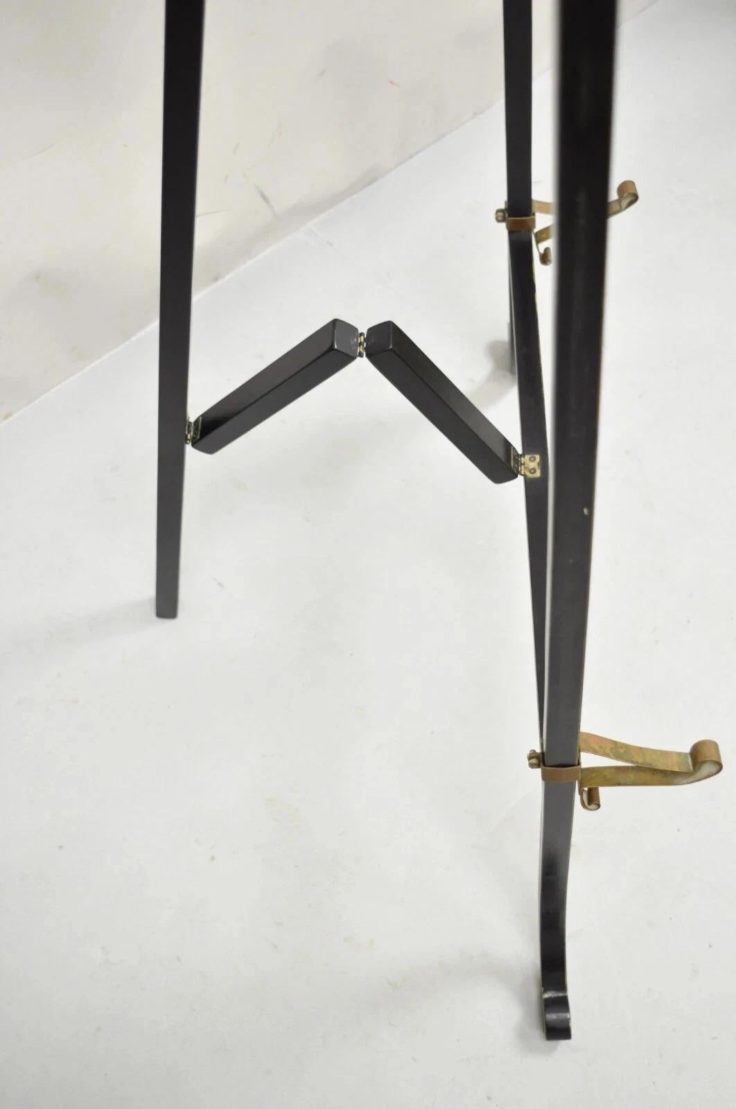 Caballete de pintura de estilo victoriano Aesthetic Movement negro ebonizado en venta 2