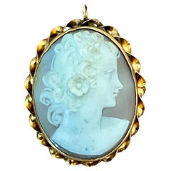 Vintage Victorian Cameo Pendant