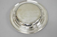 Vintage Victorian Silver Plated 10" Round Covered Vegetable Serving Dish