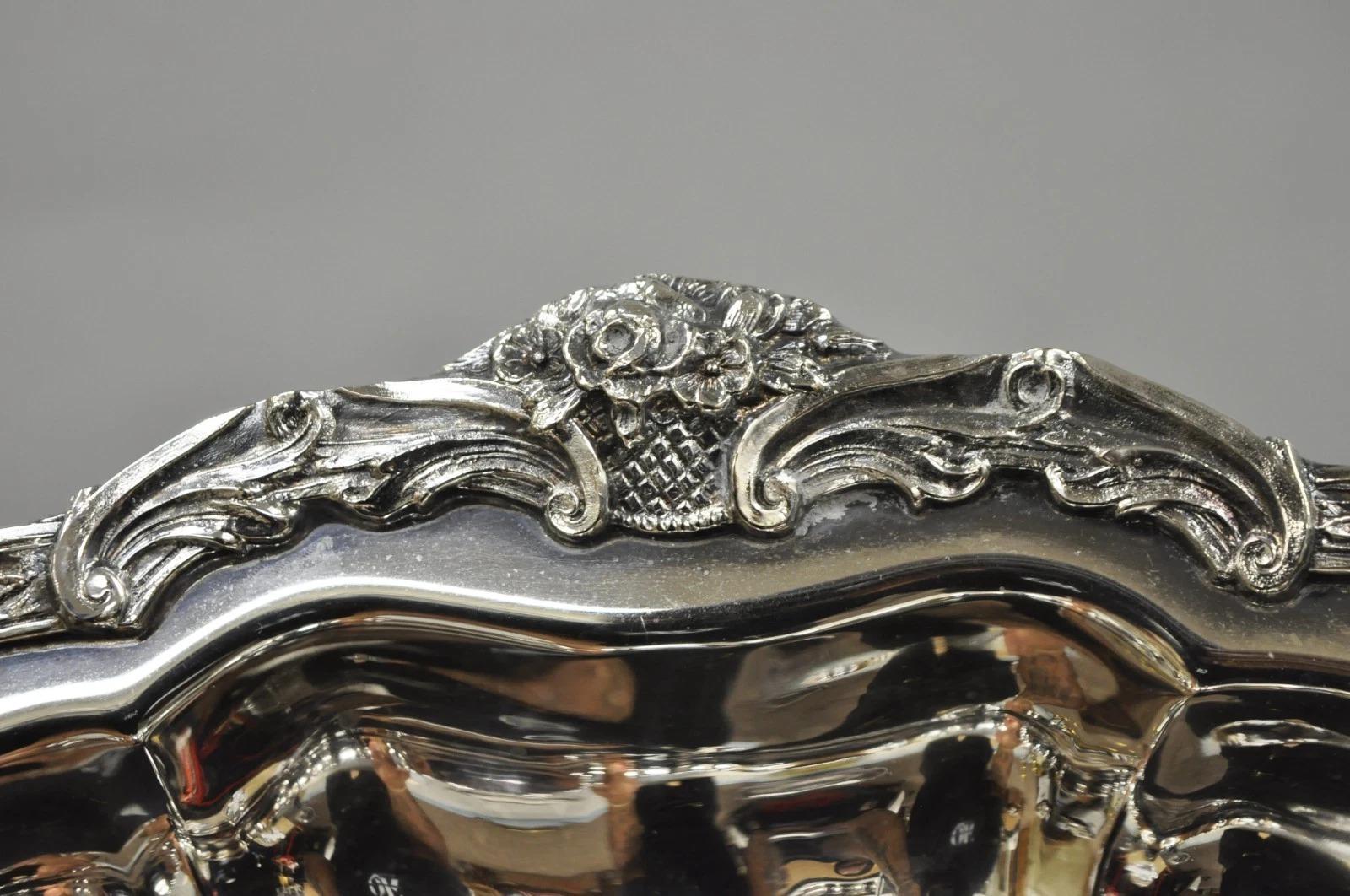 Unknown Vintage Victorian Silver Plated 