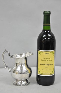 Vintage Victorian Silver Plated Small Coffee Creamer Pot by National 3002