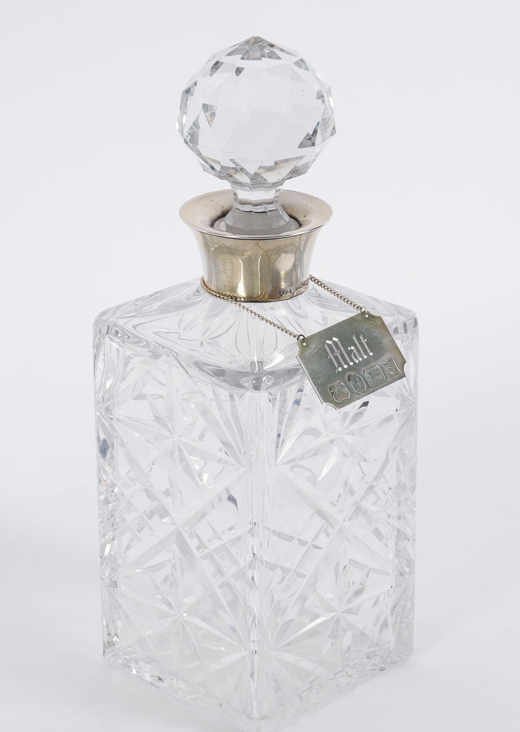 Vintage Victorian Silver Plated Tantalus SJ Rose & Son 20th Century For Sale 9