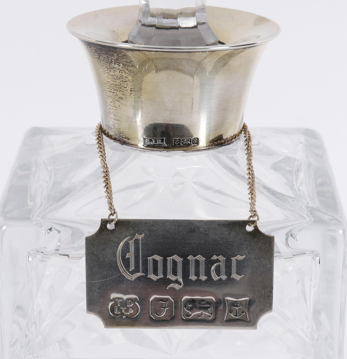 Vintage Victorian Silver Plated Tantalus SJ Rose & Son 20th Century For Sale 11
