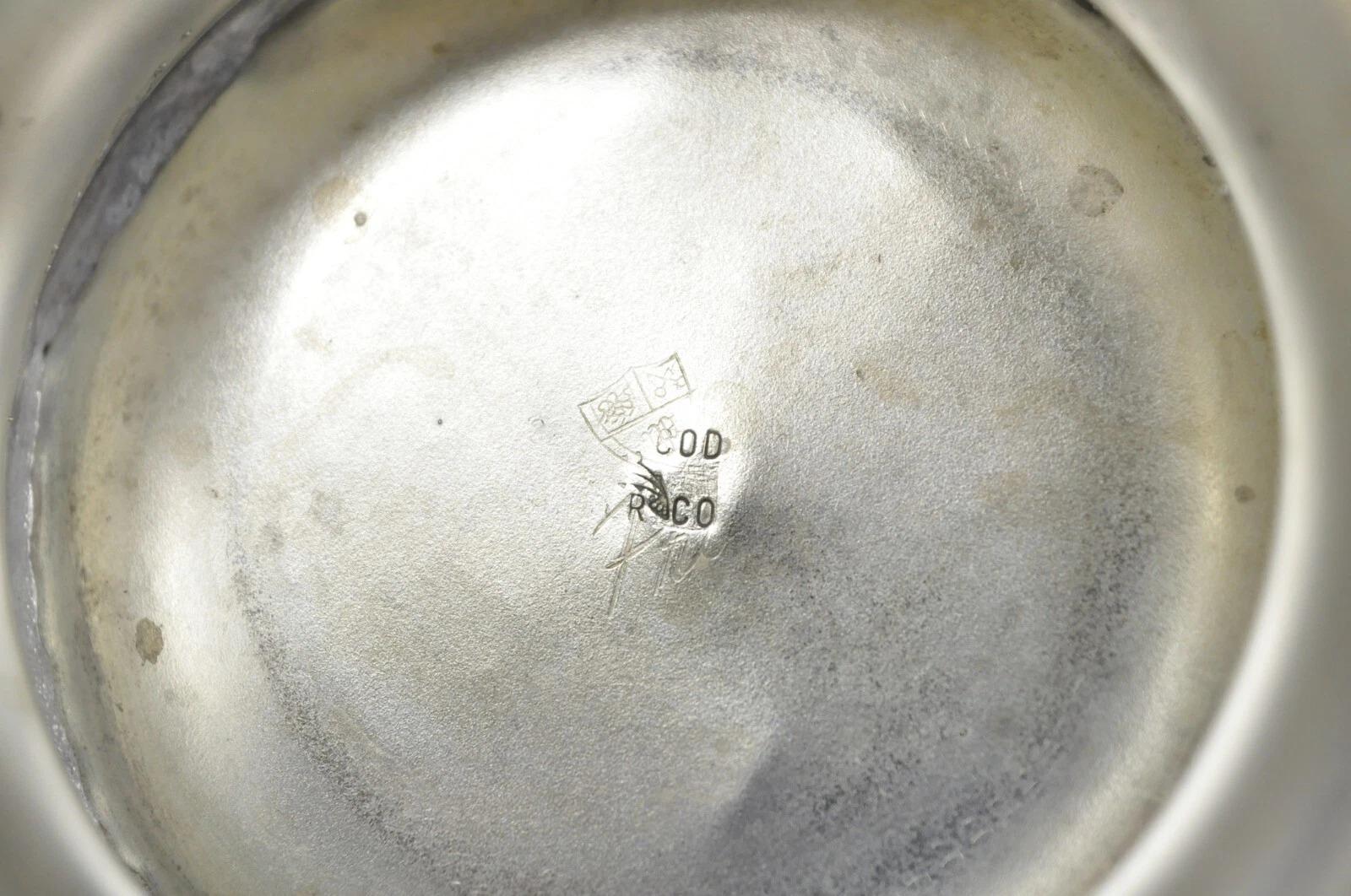 Vintage Victorian Silver Plated Trophy Cup Champagne Wine Chiller Ice Bucket For Sale 6