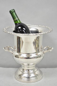 Vintage Victorian Silver Plated Trophy Cup Urn Bar Champagne Chiller Ice Bucket