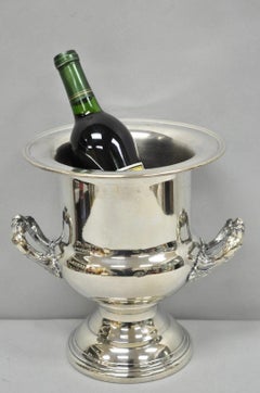 Vintage Victorian Silver Plated Trophy Cup Urn Champagne Chiller Bar Ice Bucket