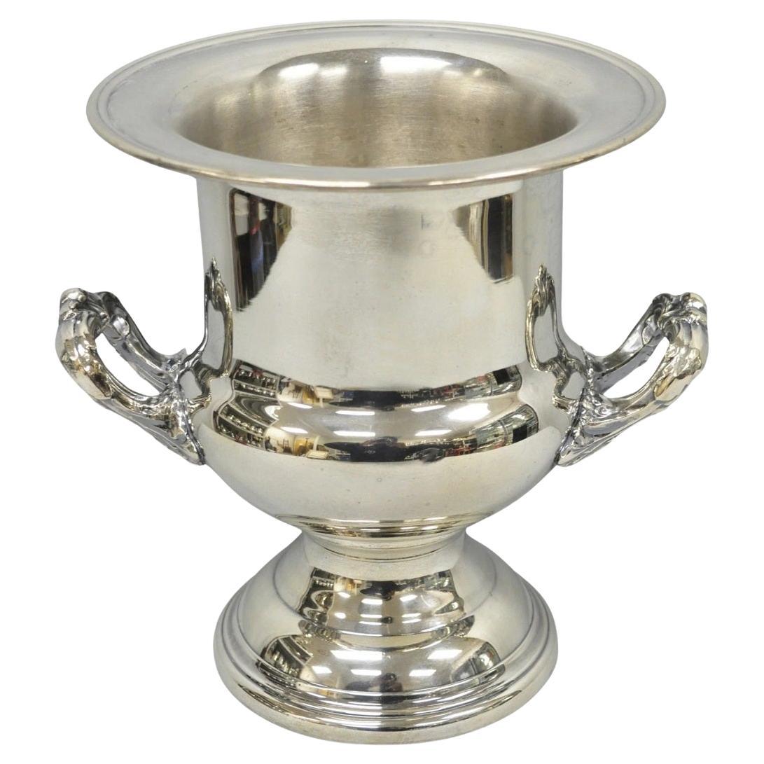 Vintage Victorian Silver Plated Trophy Cup Urn Champagne Chiller Bar Ice Bucket