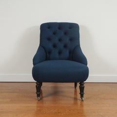 Vintage Victorian Slipper Chair