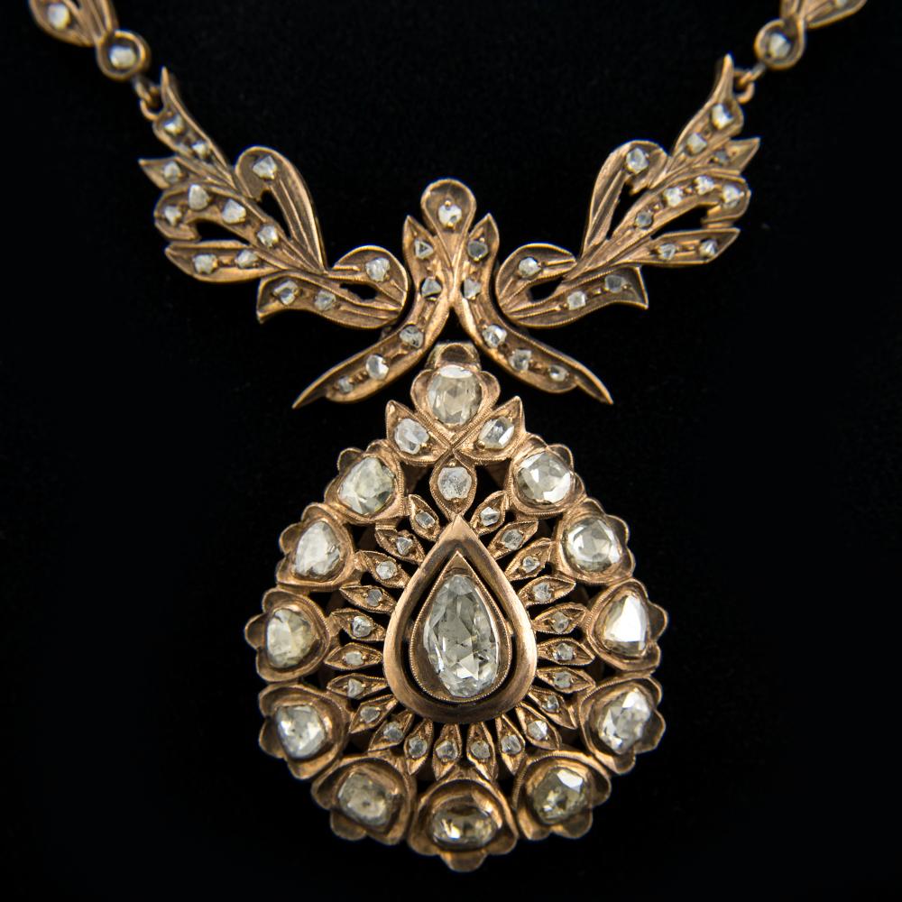 vintage drop necklaces