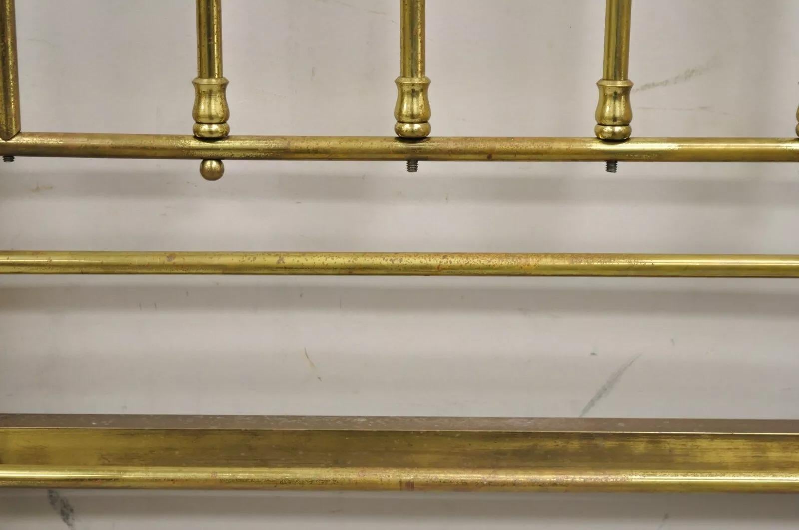 Vintage Victorian Style Brass Scrolling 