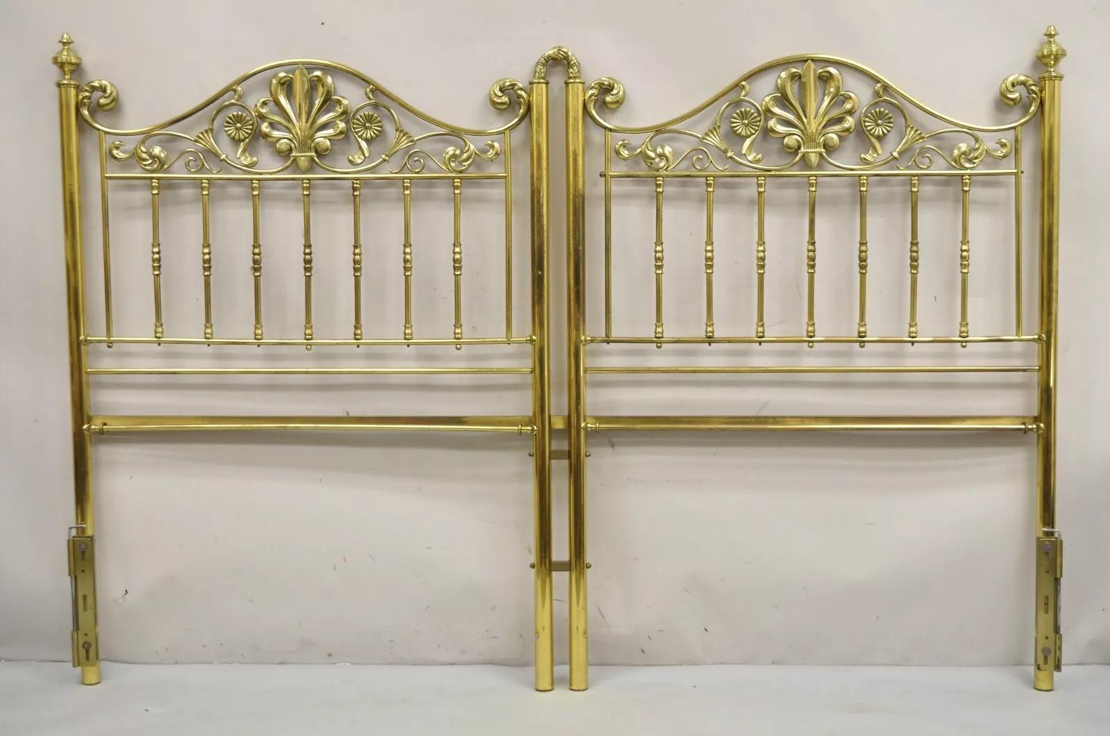 Vintage Victorian Style Brass Scrolling 