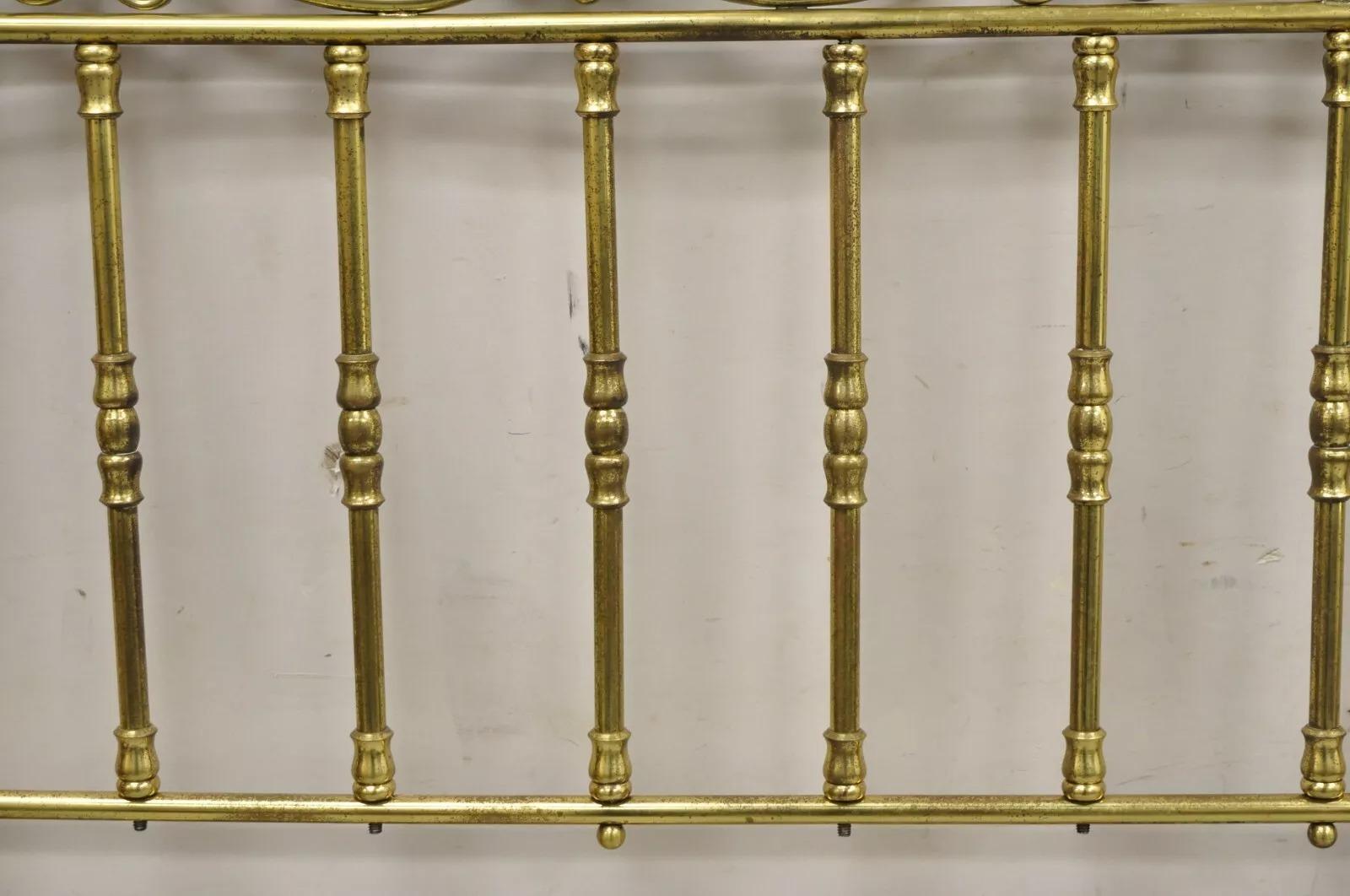 Vintage Victorian Style Brass Scrolling 