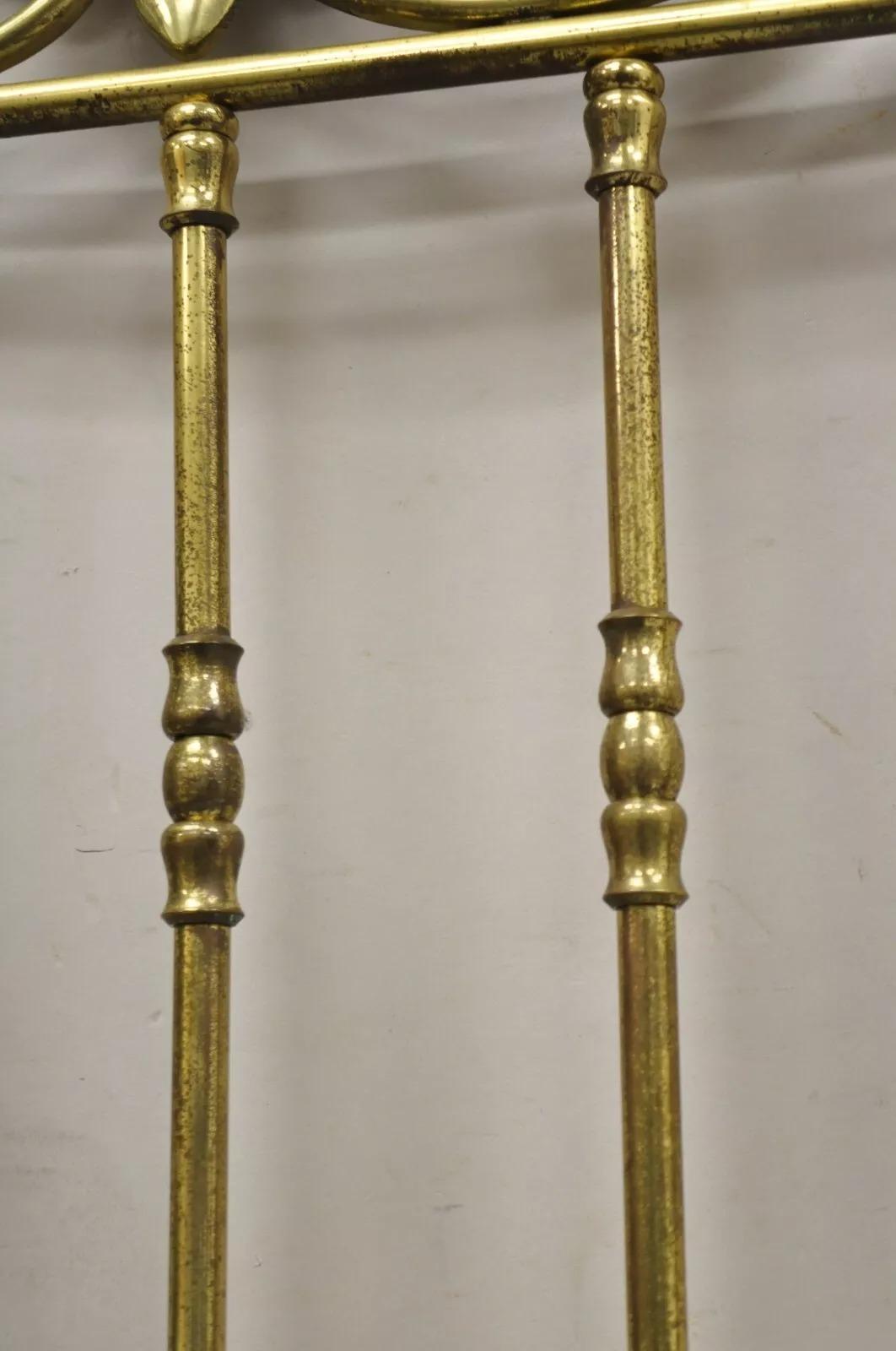 Vintage Victorian Style Brass Scrolling 