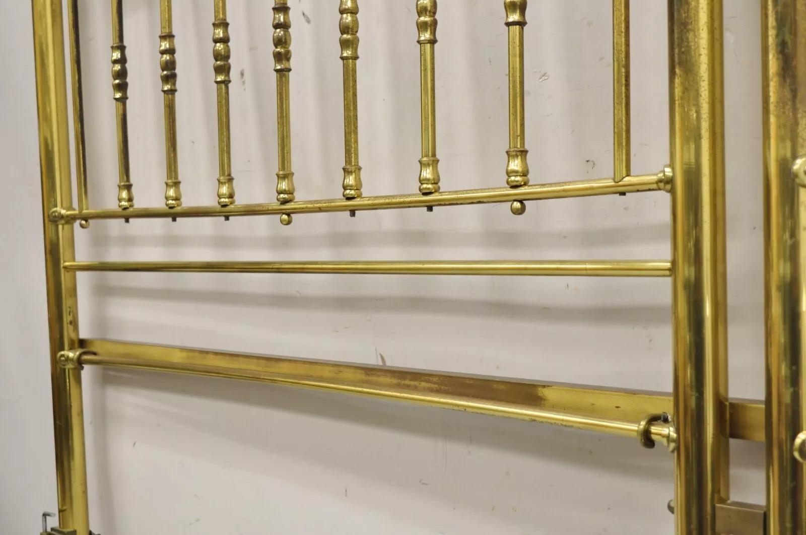 Vintage Victorian Style Brass Scrolling 