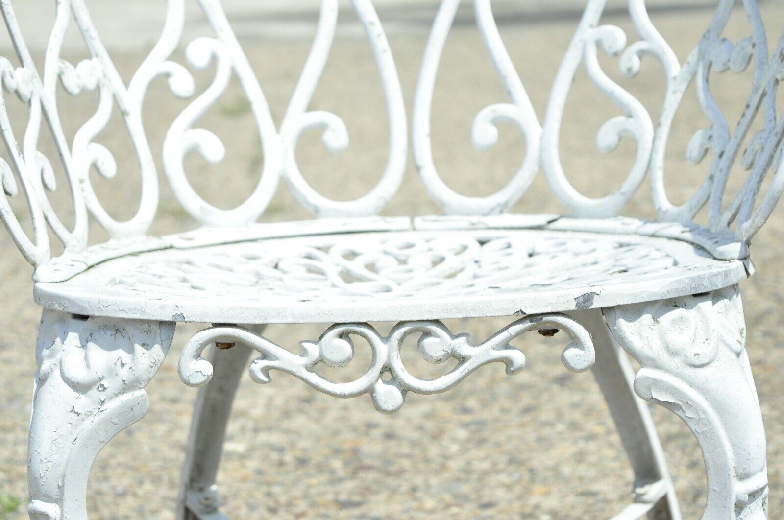 vintage cast aluminum patio furniture