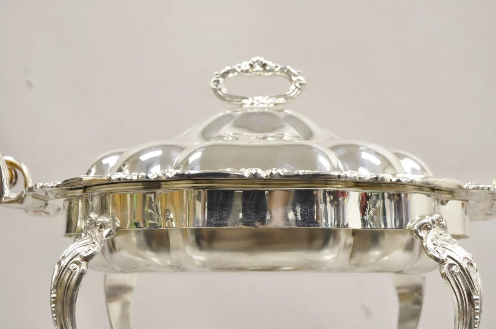 Vieux buffet anglais de style victorien plaqué argent en vente 3