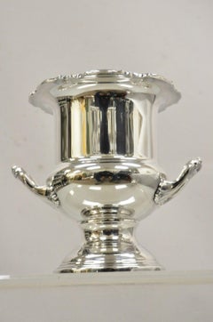 Vintage Victorian Style Silver Plated Trophy Cup Champagne Chiller Ice Bucket
