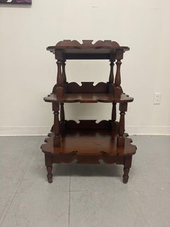 Vintage Victorian Style Three Tired Graduated Shelf.