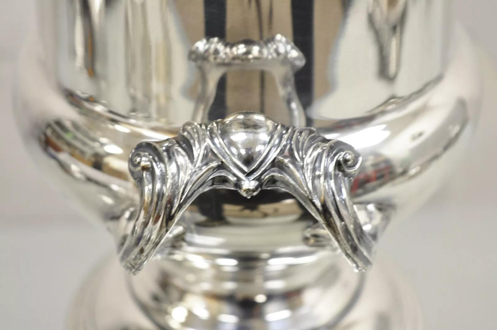 20th Century Vintage Victorian Style Trophy Cup Silver Plated Champagne Chiller Ice Bucket
