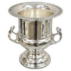 Retro Victorian Style Trophy Cup Silver Plated Champagne Chiller Ice Bucket