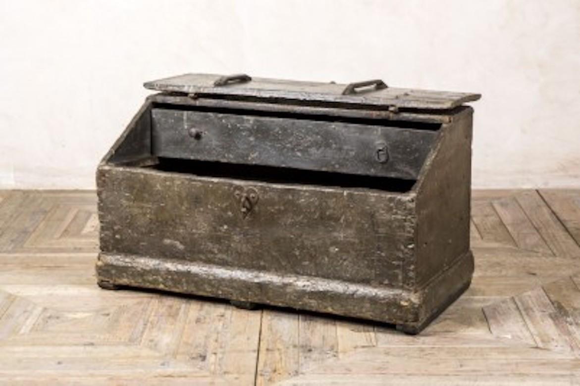 Vintage Victorian Toolmaker's Chest, 19th Century For Sale 4