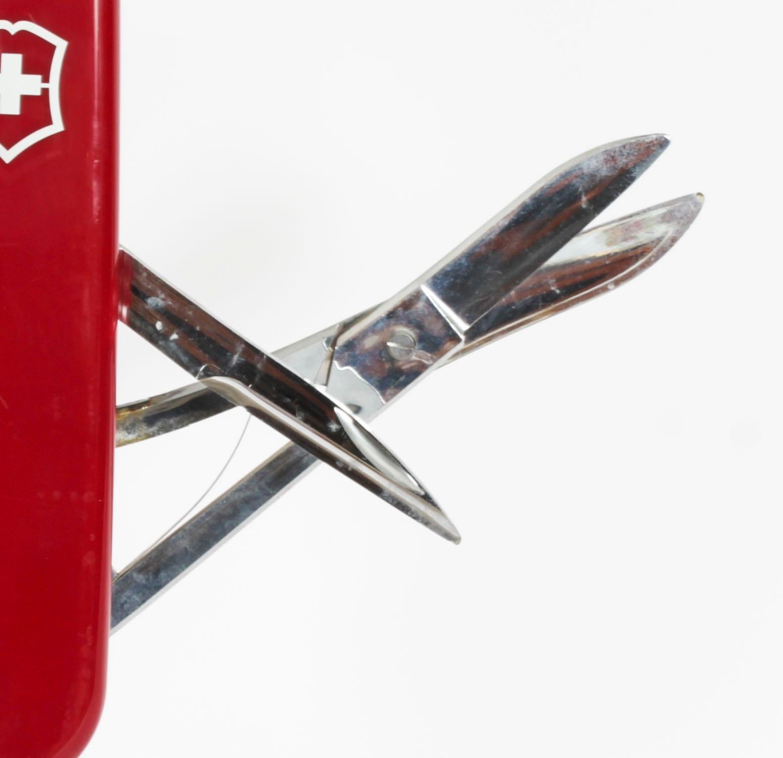Metallo Vintage Victorinox Swiss Army Knife Large Shop Counter Display 20° Secolo in vendita