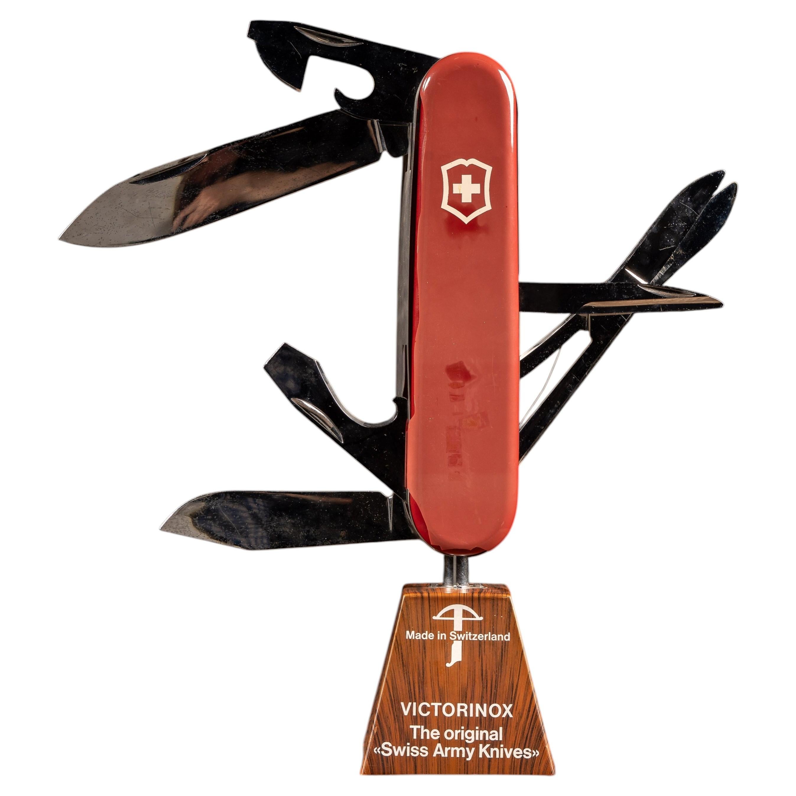Vintage "Victorinox" Swiss Army Knife Mechanical Store Display