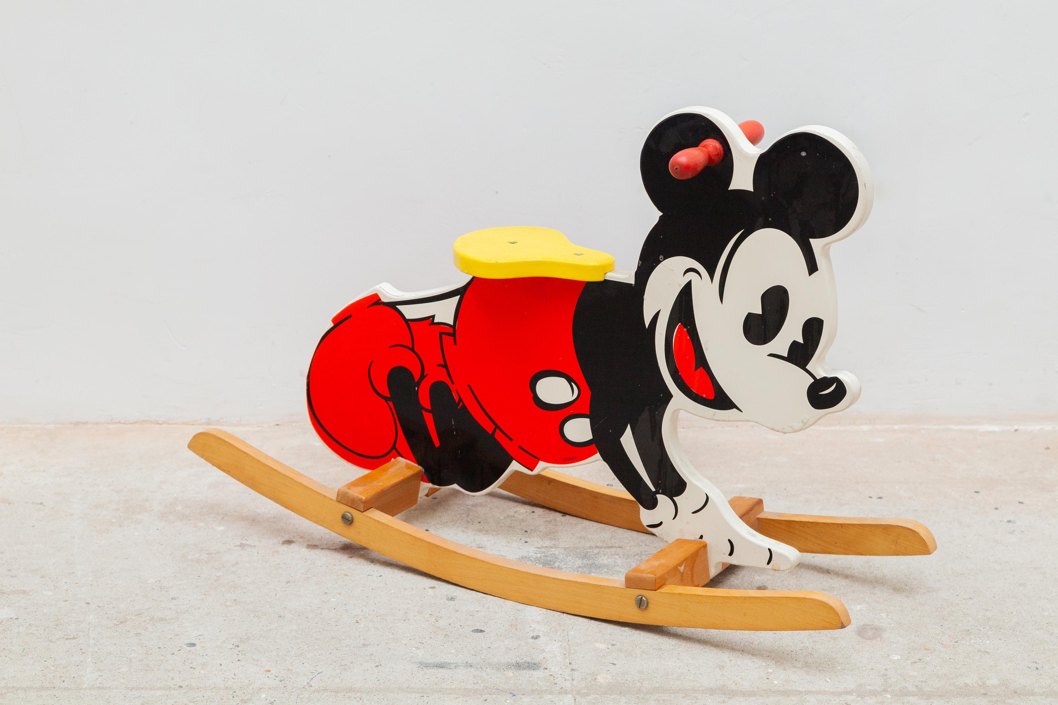 mickey mouse rocking horse
