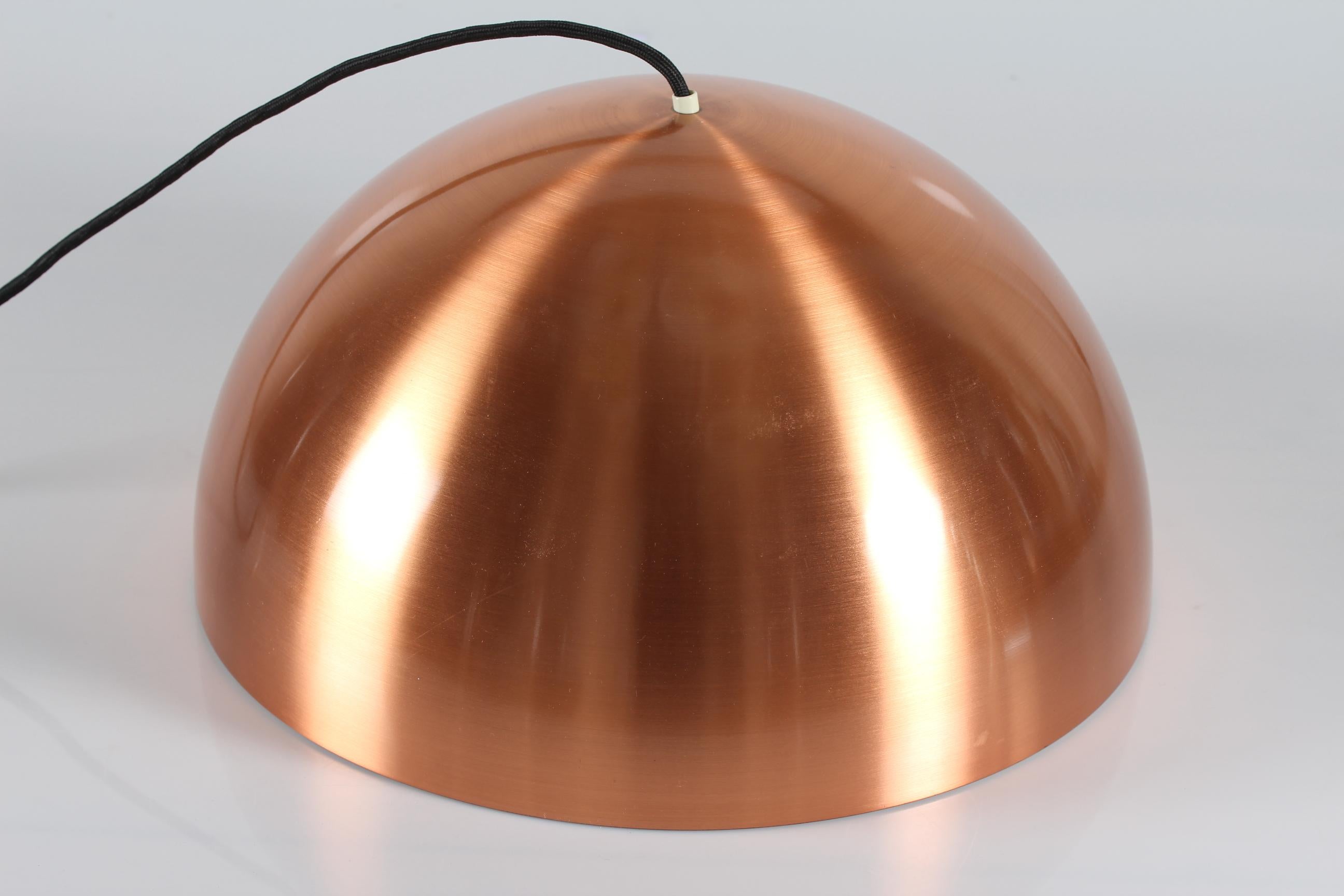 Danish Vintage Vilhelm Wohlert Louisiana Copper Pendant Lamp by Louis Poulsen
