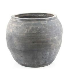 Vintage Village Pottery Water Jar, Large