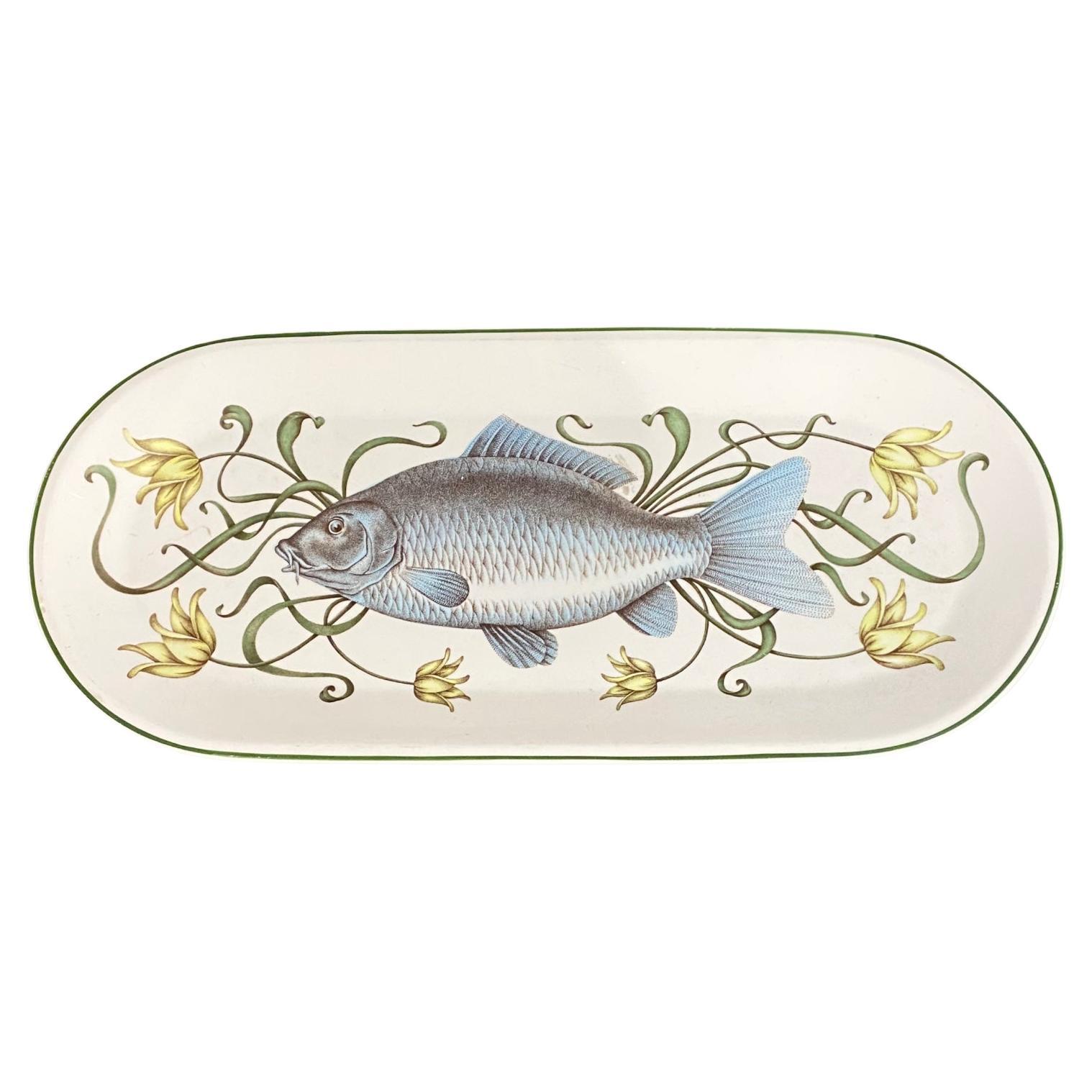 Vintage Villeroy and Boch Atlantic Fish Platter Made In Luxembourg For ...