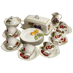 Vintage Villeroy & Boch Cascara Tea Set, Germany, 1980s