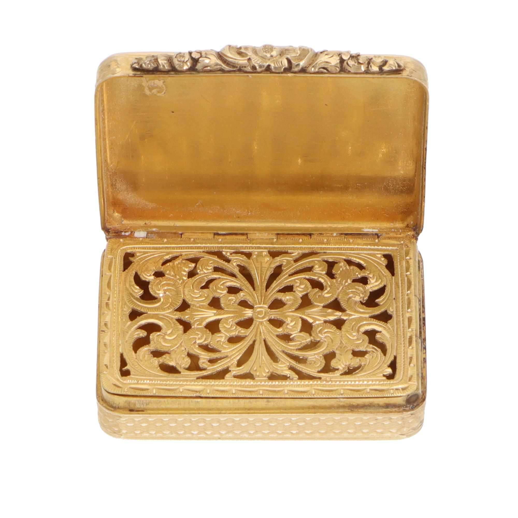 Femenino o masculino Vinagreta Vintage en Oro Amarillo en venta