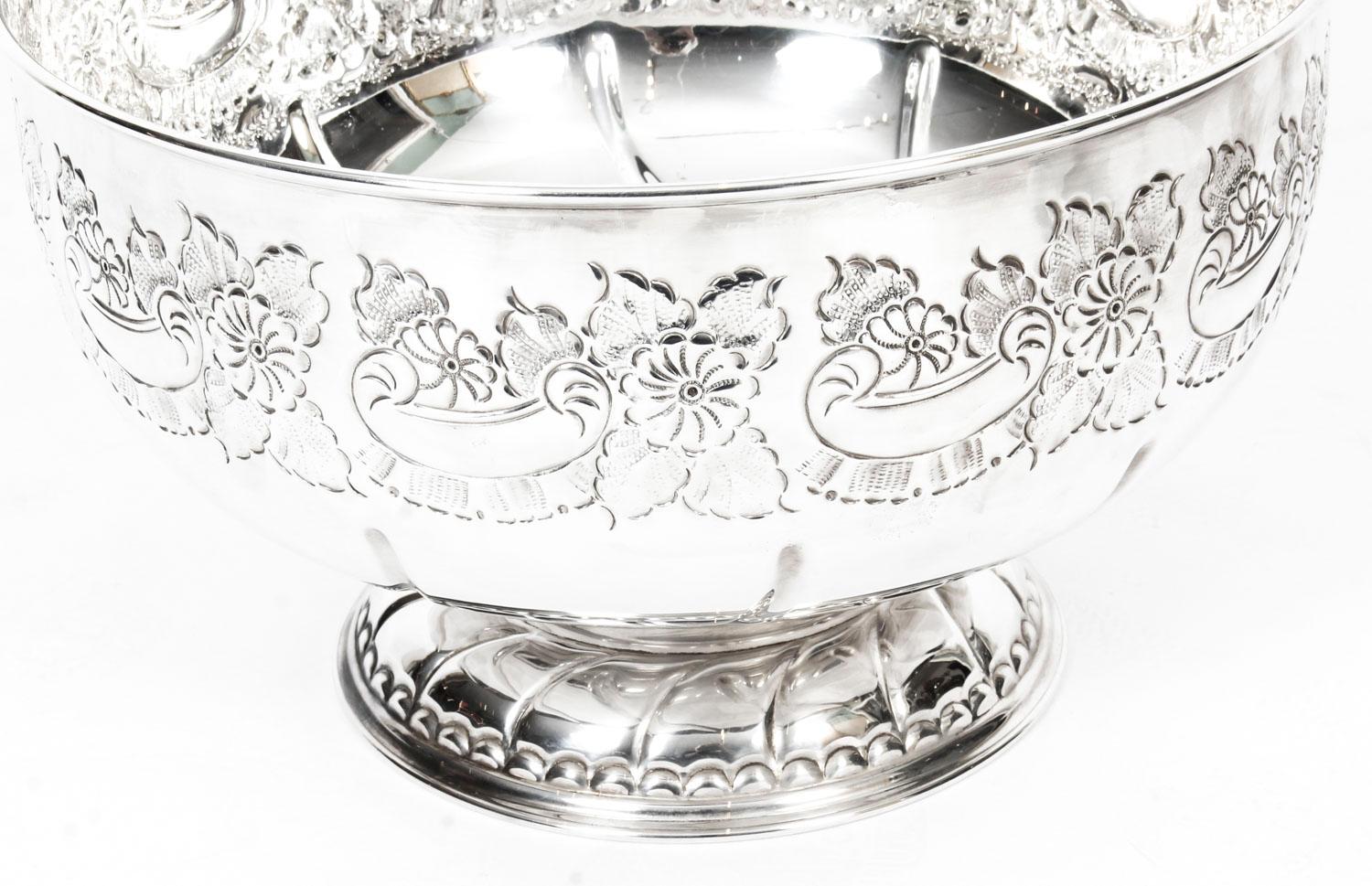 vintage punch bowl with cups