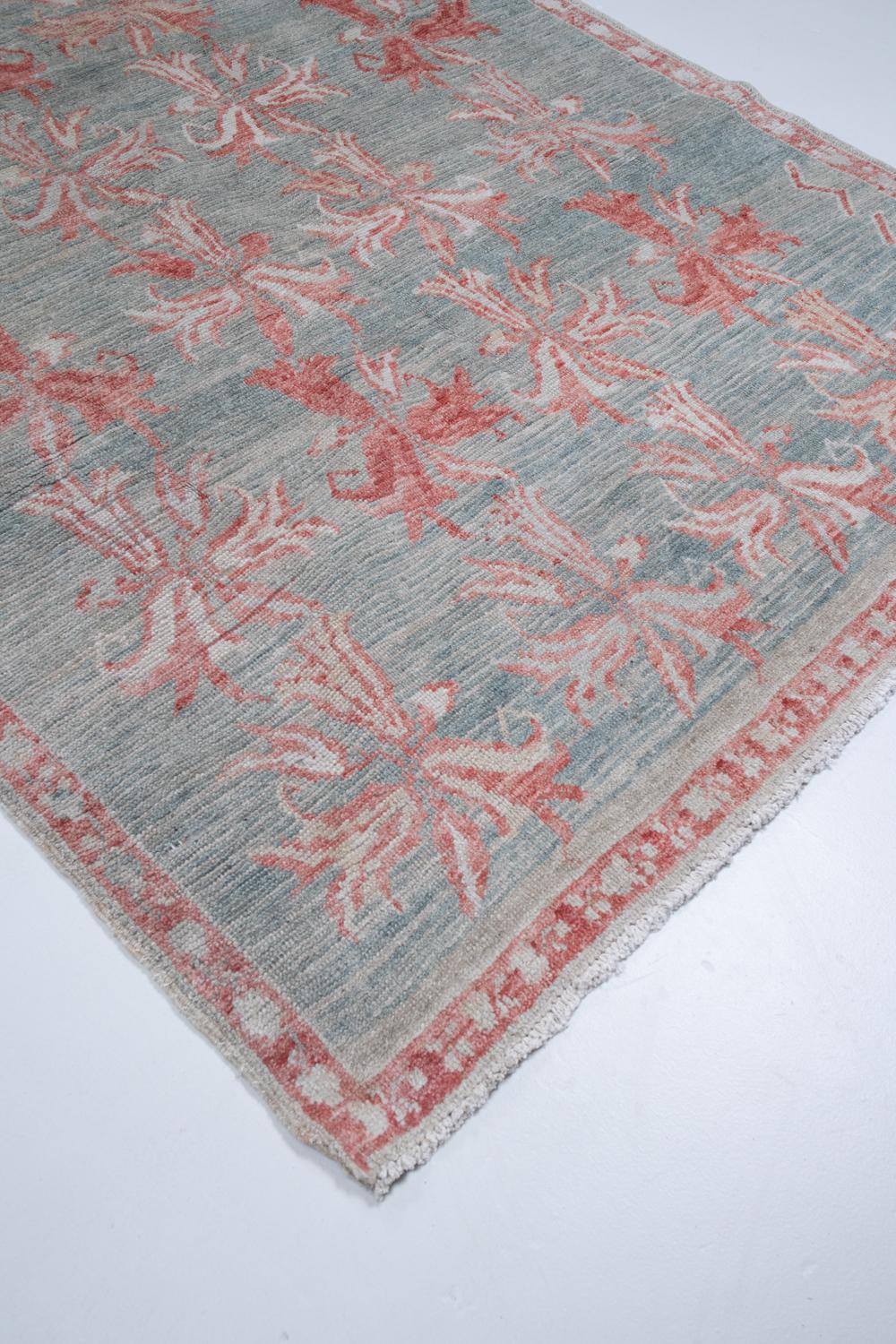 Vintage Vintage Art Deco Anatolian Rug In Good Condition For Sale In West Palm Beach, FL