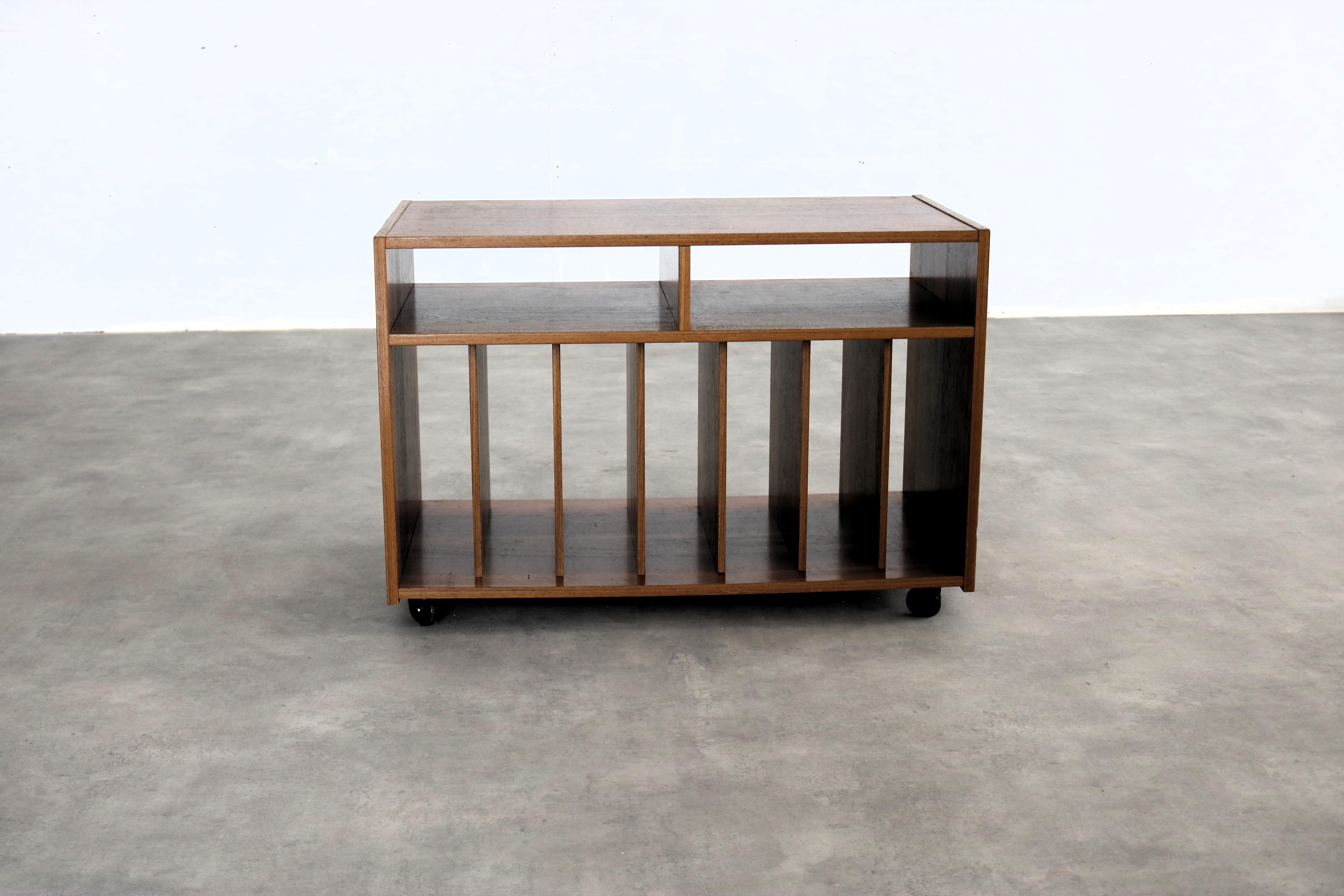 vintage vinyl cabinet  audio furniture  1960s  Sweden For Sale 1