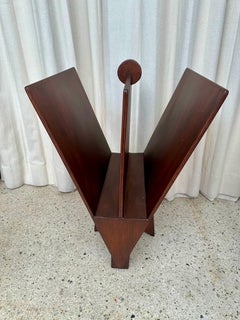 Vintage Vinyl Record Stand/ Magazine Rack