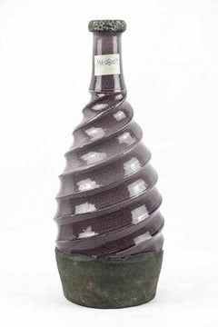 Vintage Violet Vase, Half of 20th Century