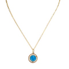 Vintage Virgin Mary Pendant Necklace
