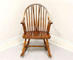 VIRGINIA HOUSE Mid 20th Century Maple Windsor Rocking Chair