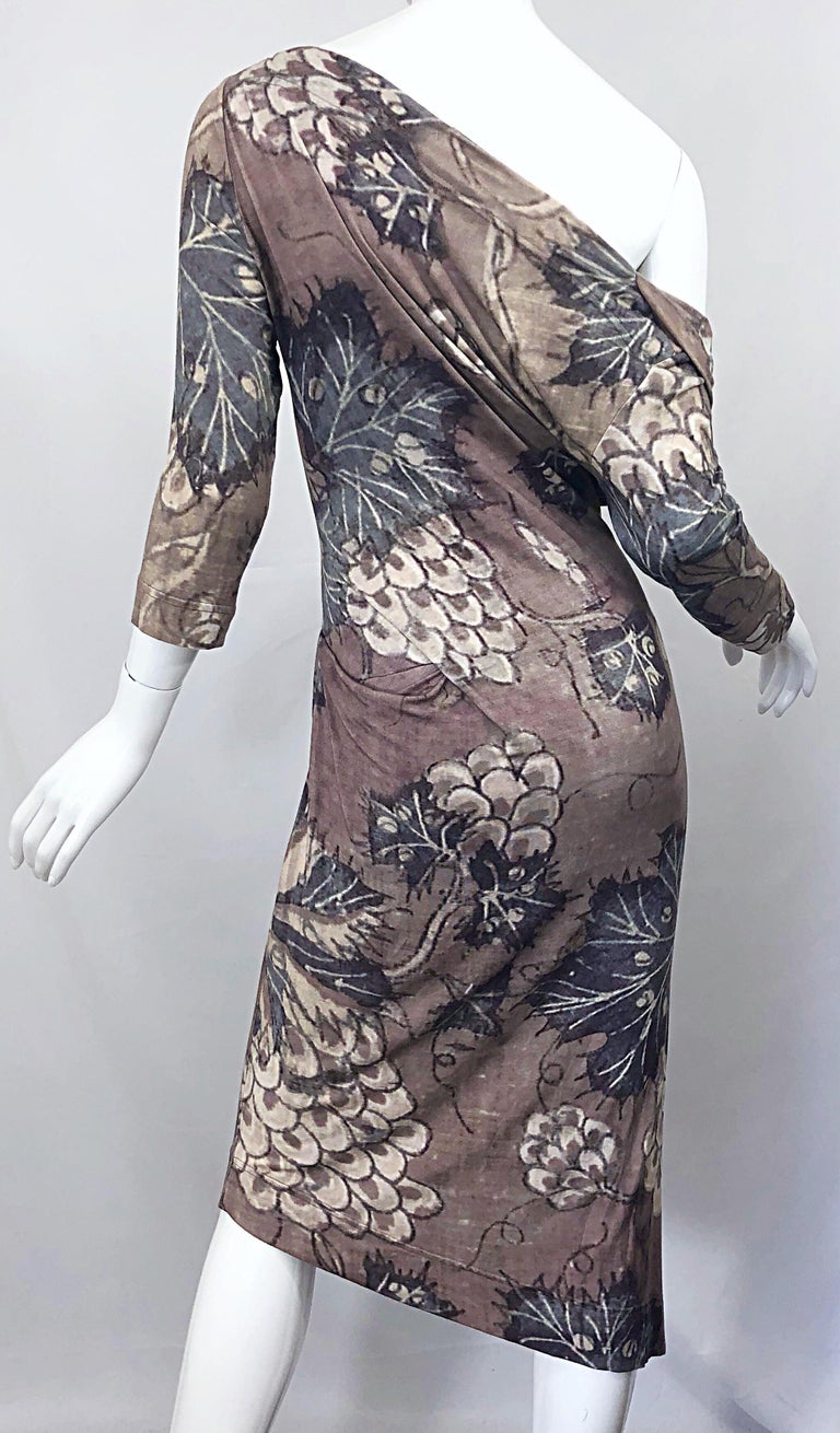 Vintage Vivienne Westwood 1990s Brown + Blue Lead Print ...
