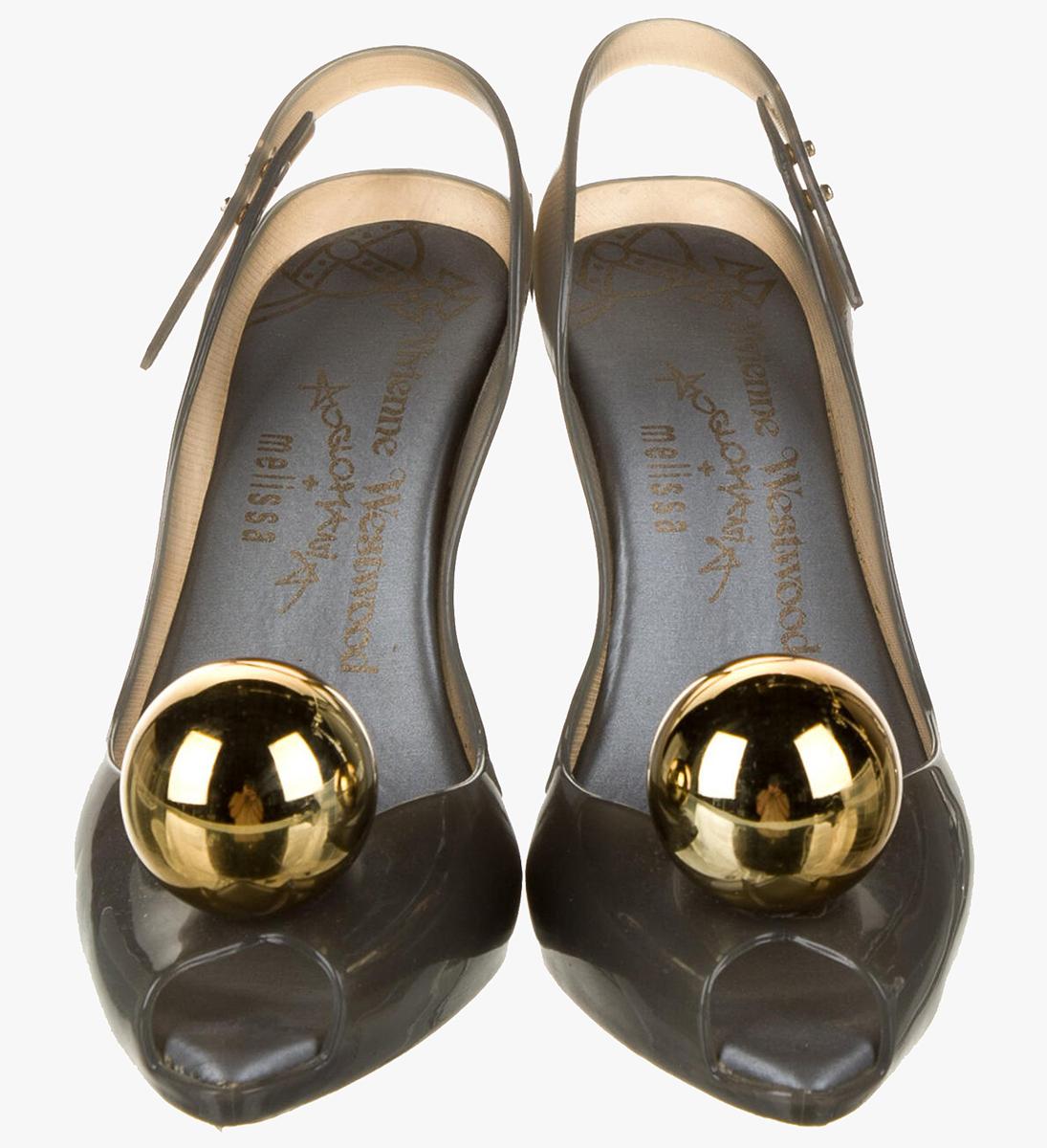 Donna Décolleté d'epoca Anglomania Vivienne Westwood in gomma, 1993 in vendita