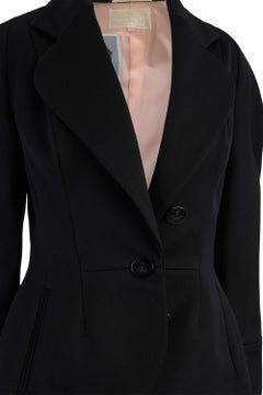 Vintage Vivienne Westwood F/W 1995 Runway Black Wool Blazer