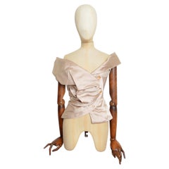 Corset vintage Vivienne Westwood Gold Label couleur « Oyster Champagne » - Bustier